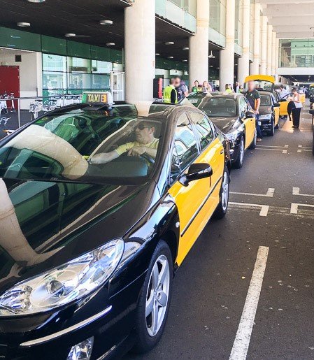 Taxi aeropuerto barcelona